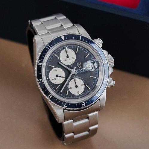 Tudor - Oysterdate Big Block Chronograph Black Dial - 79160, Handtassen en Accessoires, Horloges | Antiek