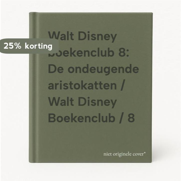 Walt Disney boekenclub 8: De ondeugende aristokatten / Walt, Boeken, Overige Boeken, Gelezen, Verzenden