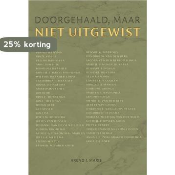 Doorgehaald, maar niet uitgewist 9789491536816 Arend Maris, Verzenden, Arend Maris