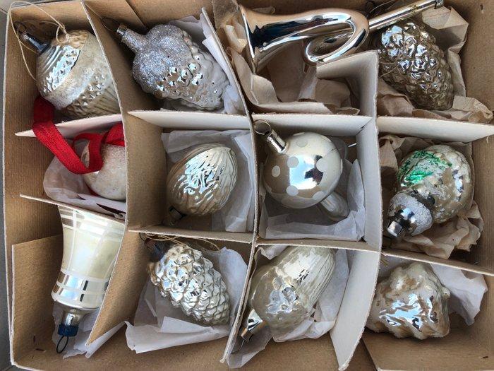 Kerstballen (38) - Glas - Oude ballen, Diversen, Kerst