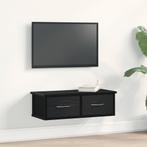 vidaXL Wandgemonteerde Ladeplank Zwart Eiken 60x26x18,5cm, Verzenden, Nieuw