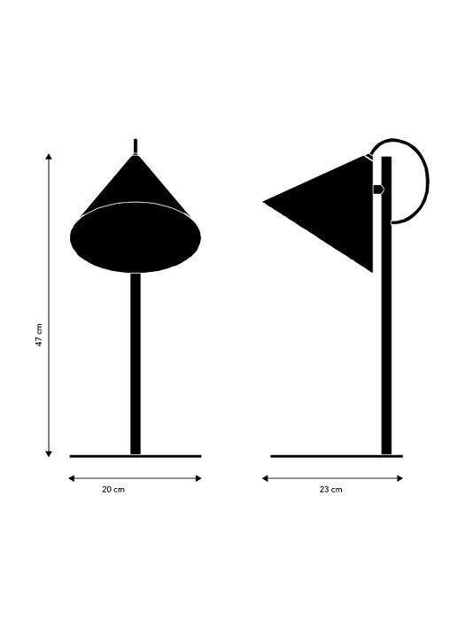 Frandsen - Benny Frandsen - Tafellamp - Benjamin - Metaal, Antiek en Kunst, Antiek | Verlichting