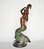 Harriet - Statue, Mermaid - 13 in - Marbre Calacatta