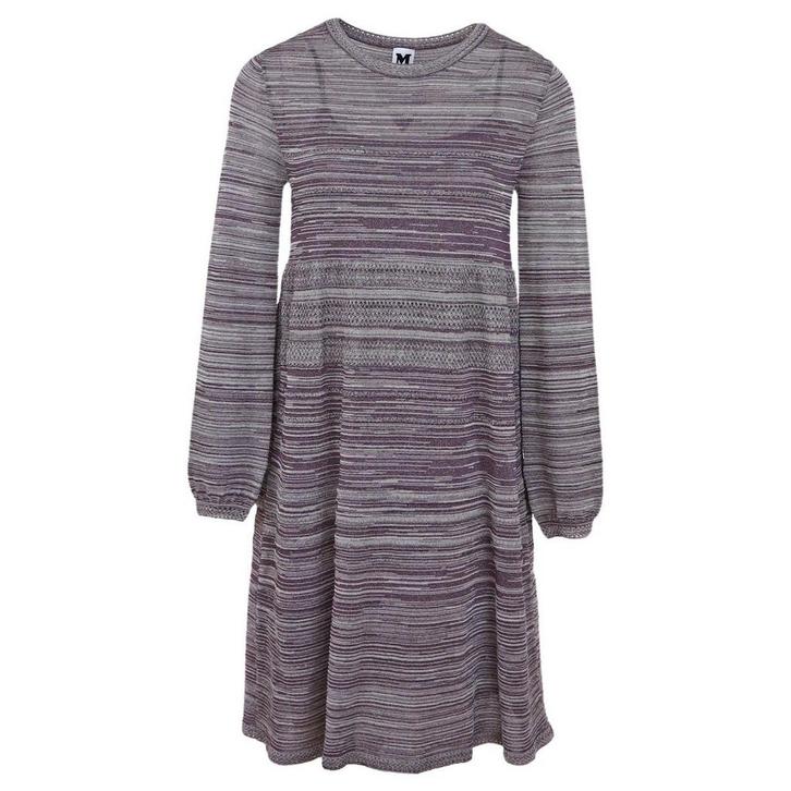 M Missoni • grijs gestreepte jurk • 36 (IT42), Kleding | Dames, Truien en Vesten, Grijs, Nieuw, Maat 36 (S), Verzenden