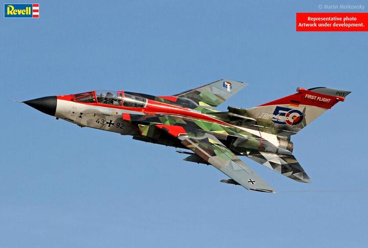 Revell 03769 Panavia Tornado IDS 50 Years Schaal 1:48, Hobby en Vrije tijd, Modelbouw | Vliegtuigen en Helikopters, Nieuw, Overige merken