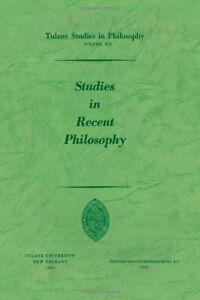Studies in Recent Philosophy.by Reck, J. New   Fast Free, Boeken, Overige Boeken, Zo goed als nieuw, Verzenden
