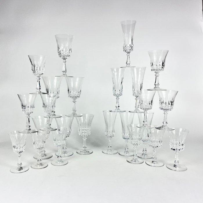 Val Saint Lambert - Drinkservies (24) - Glendale - Kristal, Antiek en Kunst, Antiek | Meubels | Tafels