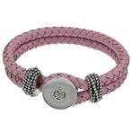 Fako Bijoux® - Armband Voor Click Buttons - Gevlochten -, Handtassen en Accessoires, Verzenden, Nieuw