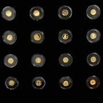 Wereld. Various denominations Kleinste Gouden Munten