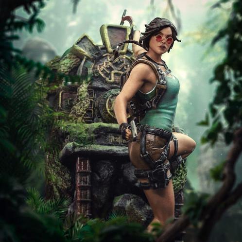 Tomb Raider Deluxe Art Scale Statue 1/10 Lara Croft 36 cm, Verzamelen, Film en Tv, Ophalen of Verzenden