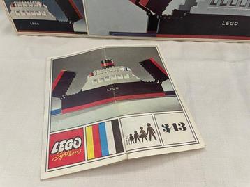 Lego Set - 343 - Classic - Train Ferry LEGO System