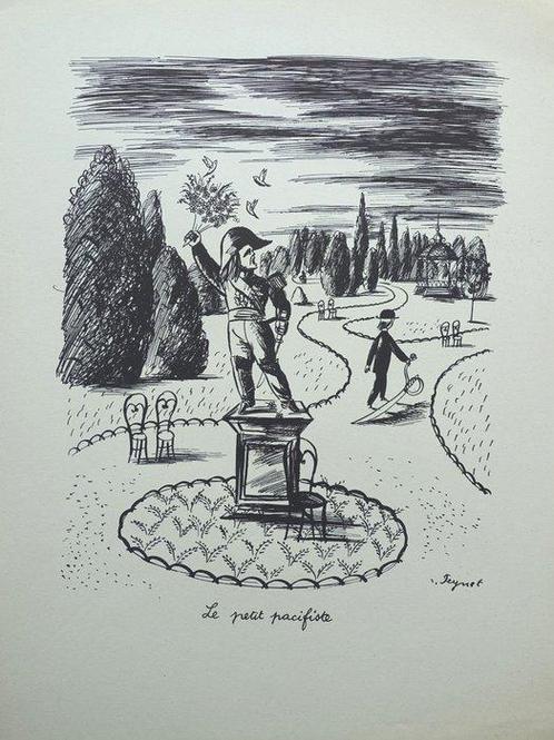 Raymond Peynet (1908-1999) - Le petit pacifiste, Antiek en Kunst, Antiek | Overige Antiek
