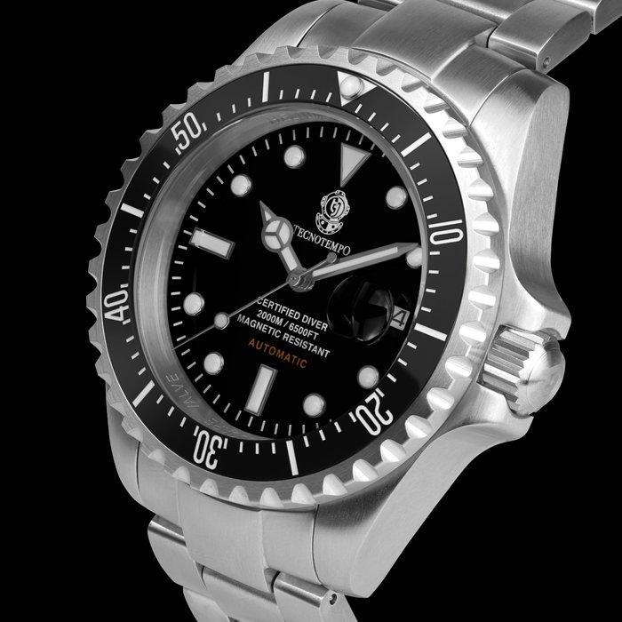 Tecnotempo - Automatic Professional Diver 2000M Diving, Handtassen en Accessoires, Horloges | Heren
