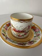 Tasse et soucoupe - German Empire Porcelain - Porcelaine -, Antiquités & Art