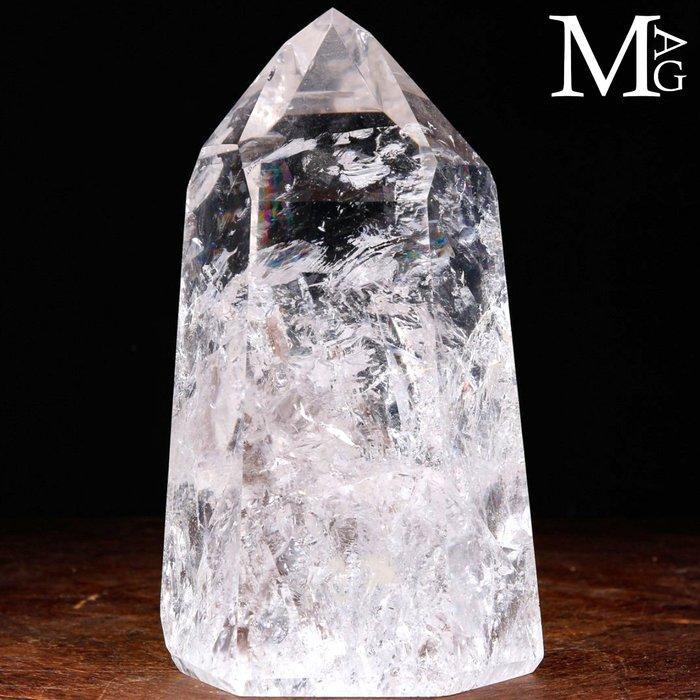 Pointe de quartz clair extra - Magnifique obélisque en, Collections, Minéraux & Fossiles