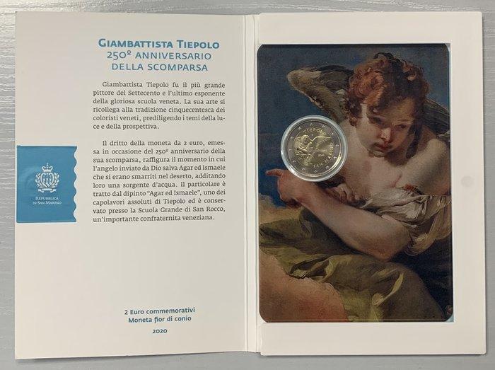 San Marino. 2 Euro 2020 Tiepolo (Zonder Minimumprijs), Postzegels en Munten, Munten | Europa | Euromunten