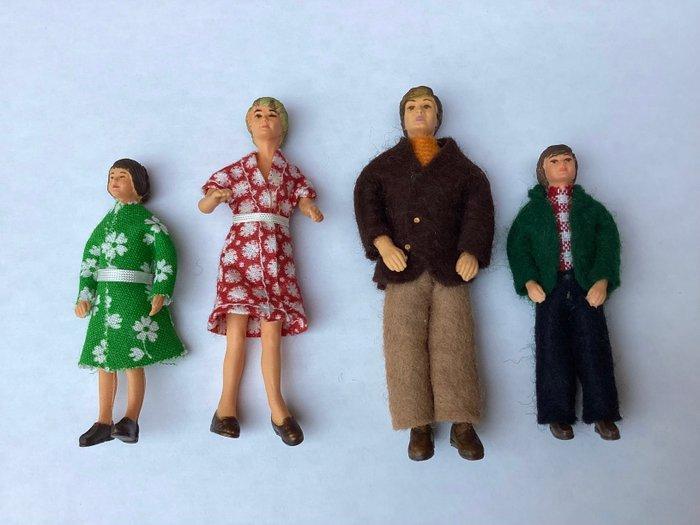 Lundby - Poppenhuis Set Originele Familie poppenhuispopjes (, Antiquités & Art, Antiquités | Jouets