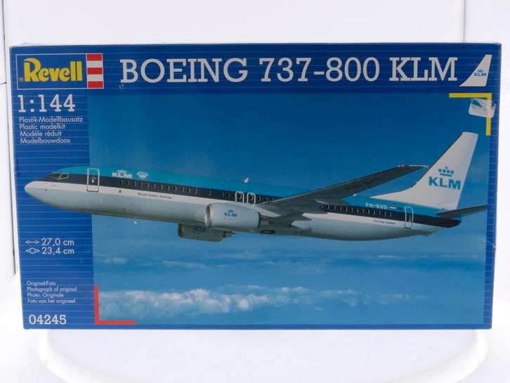 Schaal 1:144 Revell 04245 Boeing 737-800 KLM Reg. PH-BXA/..., Hobby & Loisirs créatifs, Modélisme | Avions & Hélicoptères, Enlèvement ou Envoi