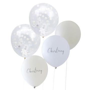 Communie Ballonnen 30cm 5st, Verzenden, Nieuw