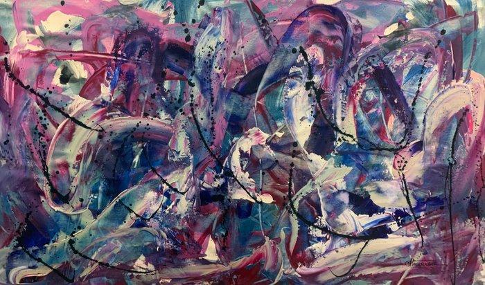 Anastasiya Tumanova - Mémoire lavande.-XXL, Antiek en Kunst, Kunst | Schilderijen | Modern