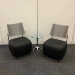 Complete set van 2 design stoelen + design tafel, Harri, Bureau