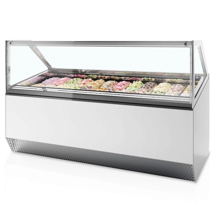 Schepijsvitrine | MILLENNIUM | 241L | 24x 5L | -14°C/-20°C, Zakelijke goederen, Horeca | Keukenapparatuur, Nieuw in verpakking