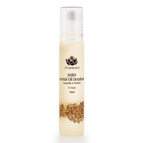 Deodorant Lavender & Vetiver Aura Essential Oil 10 ml -, Sport en Fitness, Gezondheidsproducten en Wellness, Ophalen of Verzenden