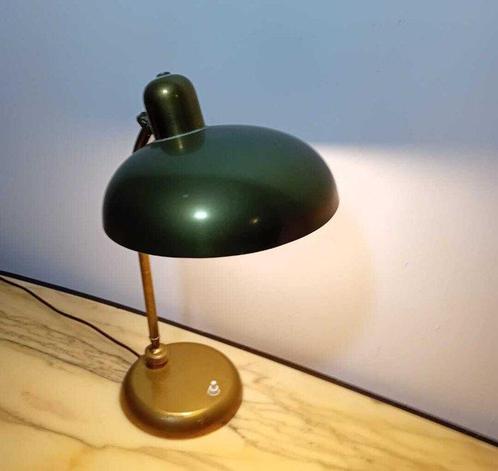 Giovanni Michelucci - Bankierslamp - Messing, Metaal, Antiek en Kunst, Antiek | Verlichting