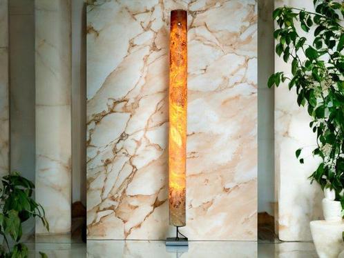 Veneerlamps - Tadeusz Piesiak - Lampadaire - Mara dorée -, Antiek en Kunst, Antiek | Verlichting