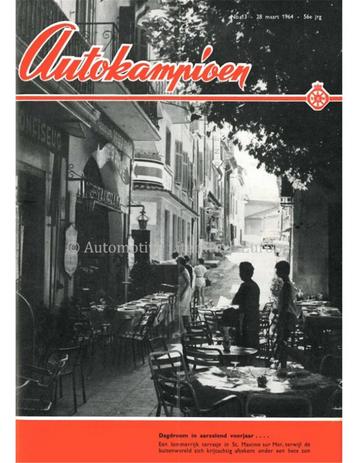 1964 AUTOKAMPIOEN MAGAZINE 13 NEDERLANDS