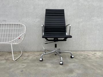 Vitra Eames EA119 lederen bureaustoel, 12x beschikbaar voor biedingen