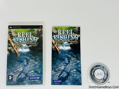PSP - Reel Fishing - The Great Outdoors, Consoles de jeu & Jeux vidéo, Consoles de jeu | Sony PSP, Envoi