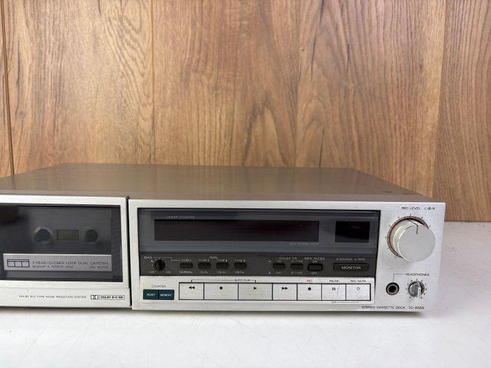 Sony - TC-K555 - 3 Head Cassetterecorder-speler, Audio, Tv en Foto, Radio's