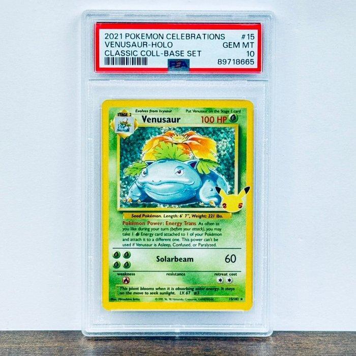 Pokémon Graded card - Venusaur Holo 15 - Pokémon - PSA 10, Hobby en Vrije tijd, Verzamelkaartspellen | Pokémon