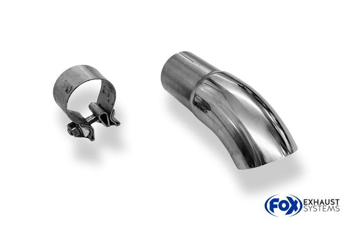 FOX Laseindbuis type 28 om in te steken Ø 63 mm / lengte: 18, Auto-onderdelen, Uitlaatsystemen, Nieuw, Verzenden