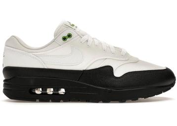 Nike Air Max 1 White Black Chlorophyll - Maat 44 EU, Ophalen of Verzenden