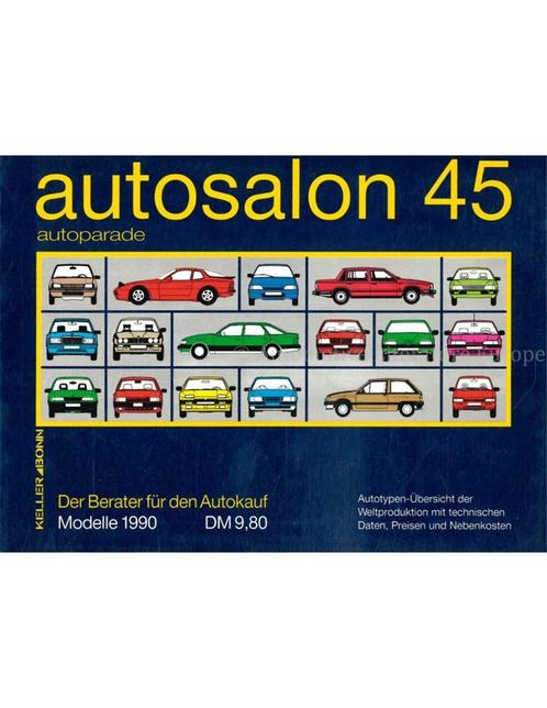 1990 AUTOSALON 45, Boeken, Auto's | Boeken