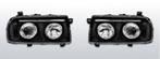 koplampen Angel Eyes | Volkswagen Vento 1992-1998 | zwart, Verzenden