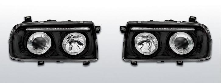koplampen Angel Eyes | Volkswagen Vento 1992-1998 | zwart, Autos : Pièces & Accessoires, Éclairage, Envoi