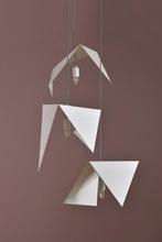 Kroonluchter - Metaal - Bird 3 wit LGH0740