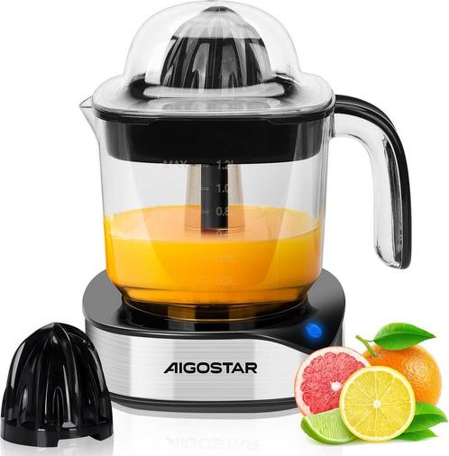 Aigostar Juicy Elektrische Citruspers - Krachtige Pers voor, Huis en Inrichting, Woonaccessoires | Overige, Verzenden