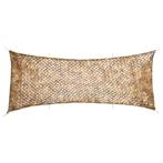 vidaXL Camouflagenet met opbergzak 721x294 cm zandkleurig, Verzenden, Nieuw