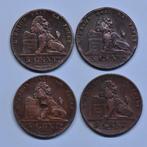 België. Leopold I. 5 Cents 1841 , 1847, 1848 en 1849 Allen