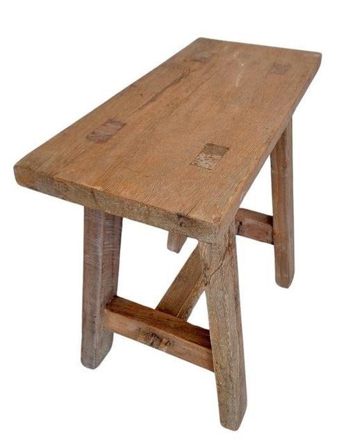 Tabouret - Japondi - Bois, Antiek en Kunst, Kunst | Designobjecten