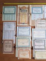Verzameling van obligaties of aandelen - 21  Historische, Postzegels en Munten