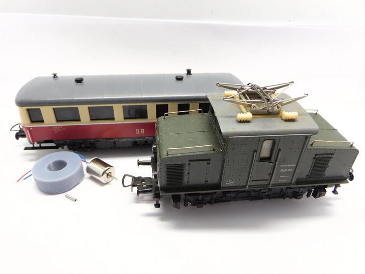 micromotor HP008 Piko (Gützold) E69 (met tandwiel!), DFS VT, Hobby en Vrije tijd, Modeltreinen | H0, Gelijkstroom, Overige typen