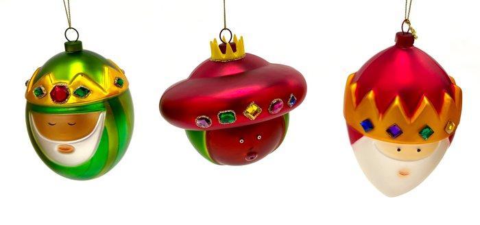 LPWK & Marcello Jori - Kerstballen Alessi (3) - Set van 3, Antiek en Kunst, Antiek | Meubels | Stoelen en Sofa's