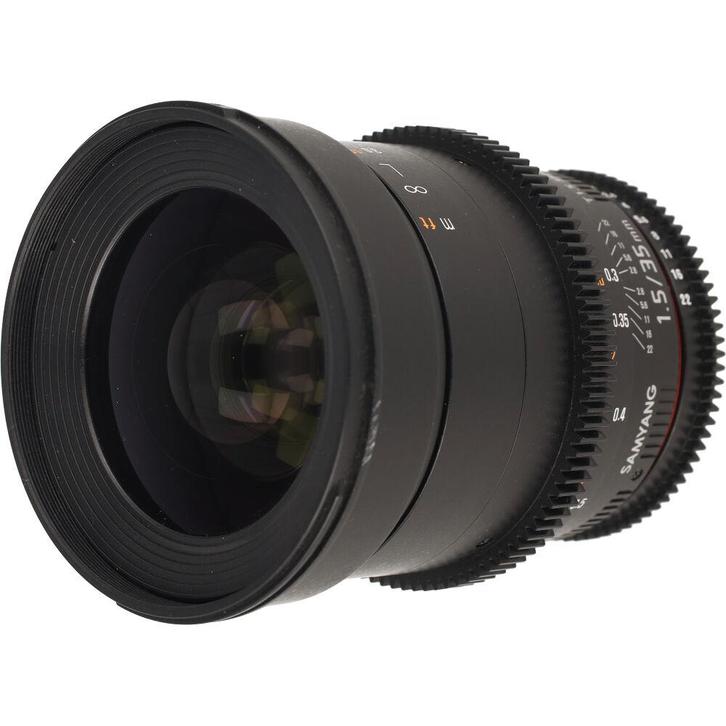 Samyang 35mm T/1.5 VDSLR AS UMC II Nikon | Occasion, Audio, Tv en Foto, Foto | Lenzen en Objectieven, Ophalen of Verzenden