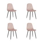 2eChoix | Chaise de salle à manger Montelli - Lot de 4, Huis en Inrichting, Ophalen of Verzenden, Nieuw