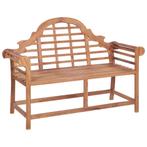 vidaXL Tuinbank 127x58,5x92,5 cm massief teakhout, Tuin en Terras, Verzenden, Nieuw